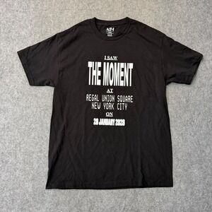 A24 The Moment Regal Union Square New York City Graphic Tee Unisex Size Large